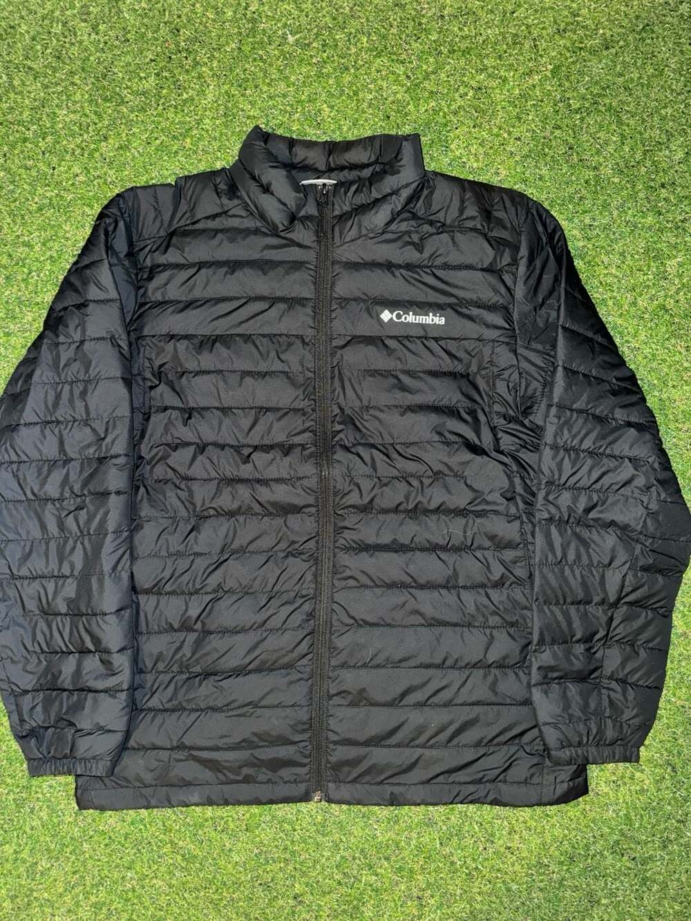 Columbia Insulated Puffer Jacket Size L Black